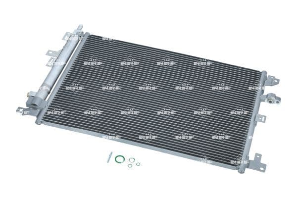 A/C condensator (met droger) past: VOLVO XC90 I 2.4D-4.4 10.02-12.14