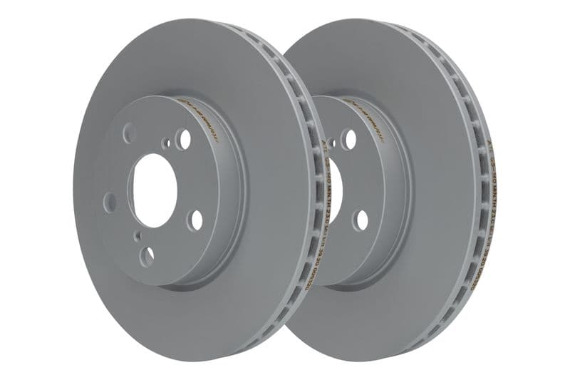 Brake disc Voor Links/Rechts past: TOYOTA AVENSIS 1.6-2.0D 09.97-02.03