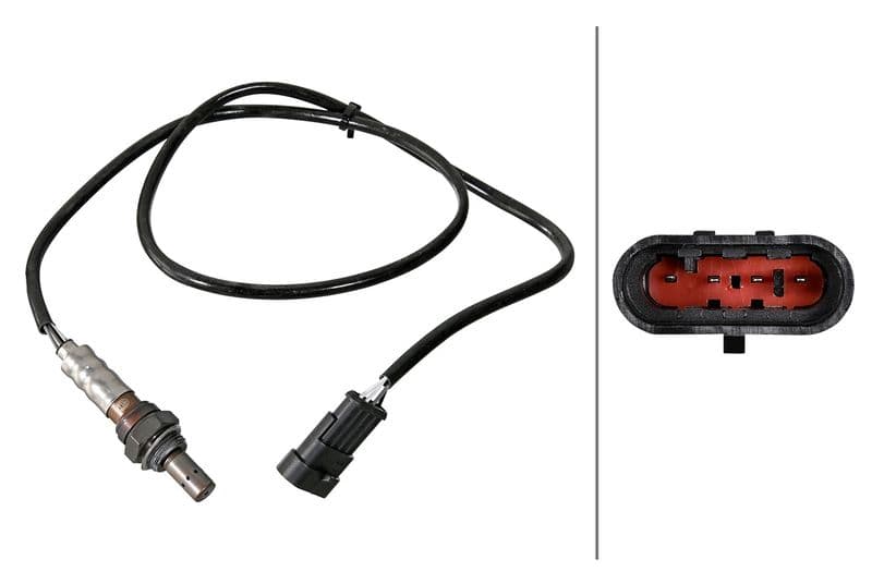 Lambda sonde (aantal draden 4, 940mm) past: FIAT COUPE, MULTIPLA, PALIO, PUNTO  LANCIA KAPPA, LYBRA, Y 1.1-2.0 11.93-03.12