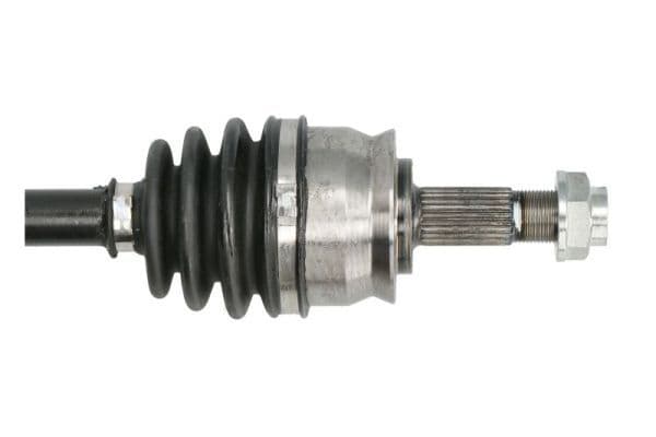 Aandrijfas Voor Links 611mm (nieuw, voertuigen zonder ABS) past: FIAT 500, 500 C  FORD KA 1.2/1.2LPG 07.07-