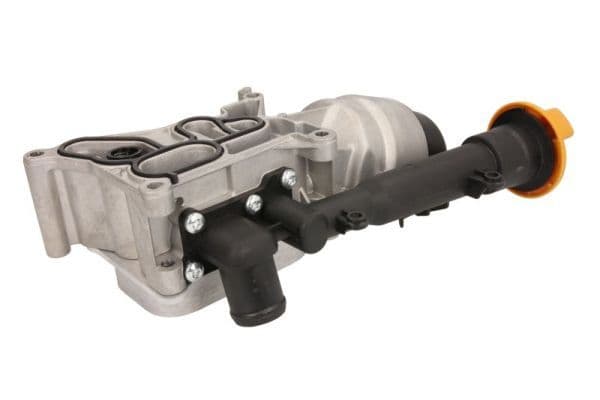 Oliekoeler (met oliefilterbehuizing) past: FIAT 500, 500 C, 500L, DOBLO, FIORINO, GRANDE PUNTO, IDEA, PALIO, PANDA, PUNTO, PUNTO EVO, QUBO, SIENA  FORD KA  LANCIA MUSA, YPSILON 1.3D 06.03-