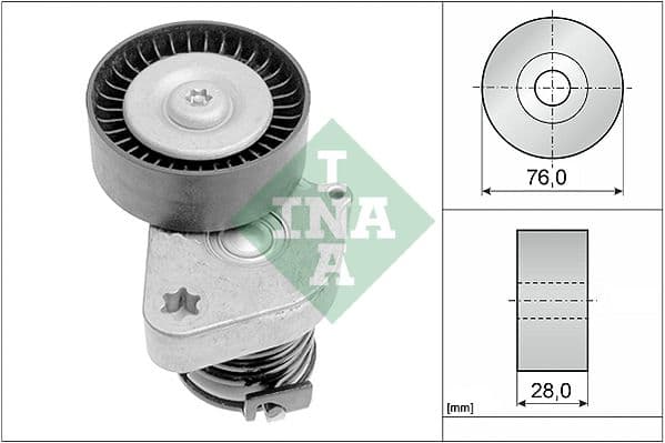 Multi-V riemspanner past: MERCEDES C (CL203), C T-MODEL (S203), C T-MODEL (S204), C (W203), C (W204), CLC (CL203), CLK (A209), CLK (C209), E T-MODEL (S211), E (W211) 1.6/1.8/1.8CNG 05.02-12.18