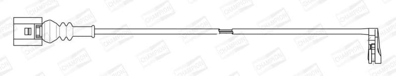 Warning Contact, brake pad wear