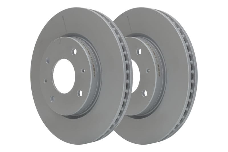 Brake disc Voor Links/Rechts past: MITSUBISHI GALANT VIII, LANCER CARGO, LANCER VII 1.3-2.5 09.96-12.13