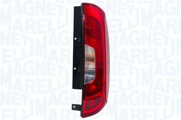 Achterlicht Rechts (P21/5W/P21W/W16W, kleur indicator oranje, anti-fog licht, achteruitrijlicht) past: FIAT DOBLO II  OPEL COMBO D 1D 02.10-06.18
