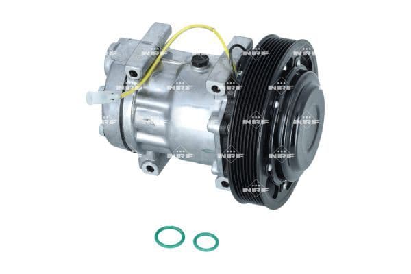 Airconditioning compressor past: RVI C, K, T  VOLVO FH, FH II, FH16, FM, FM II, FMX, FMX II 01.03-