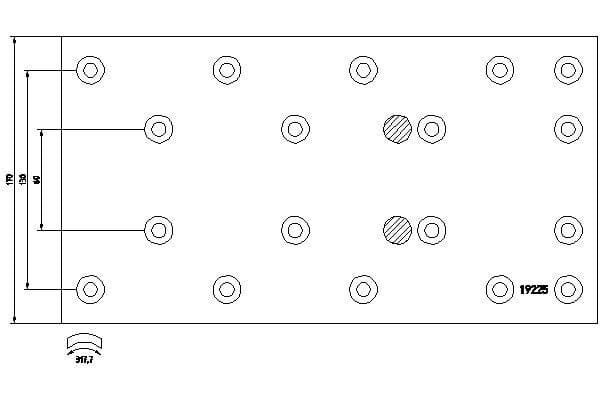 Stabilisatorstang Voor Links/Rechts 320mm past: CITROEN C5 I, C5 II, XANTIA, XSARA  PEUGEOT 406, 607 1.4-3.0 03.93-07.11