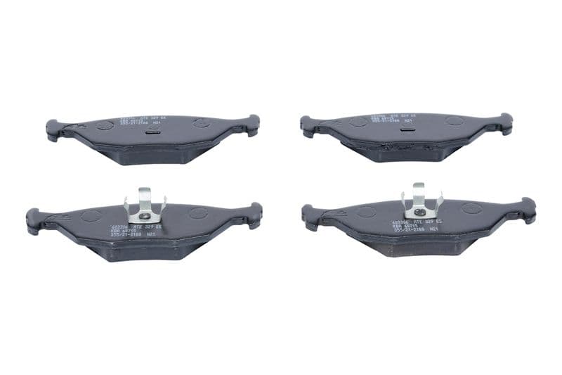 Remblokken set Achter , past: VOLVO 440, 460, 480  OPEL KADETT A  SAAB 900 I, 9000 1.0-3.0 09.62-12.98