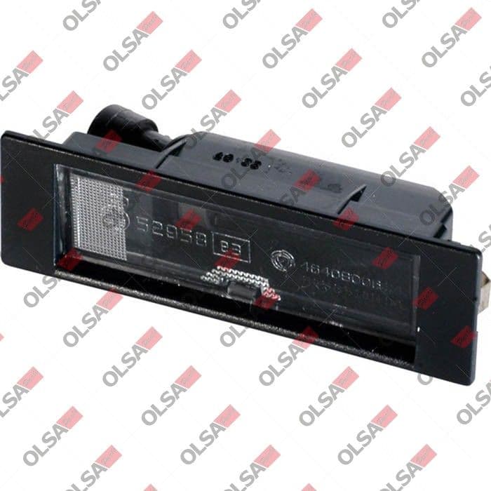 Kentekenplaatverlichting past: ALFA ROMEO 156, 166  FIAT MAREA, MULTIPLA 05.96-12.04