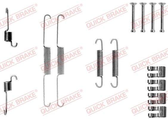 Accessory Kit, brake shoes