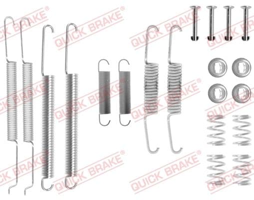 Accessory Kit, brake shoes