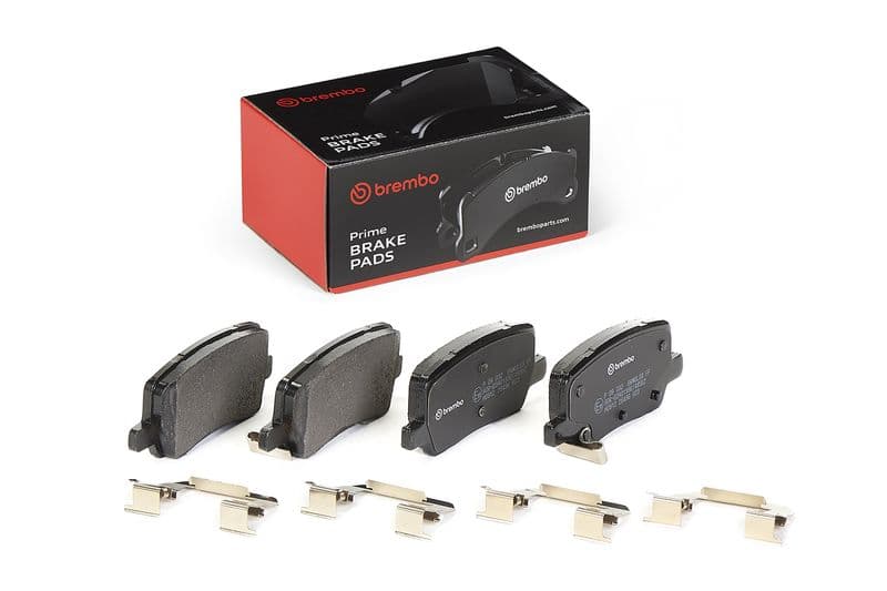 Remblokken set Achter ((EN) for electric vehicles), past: TESLA MODEL S, MODEL X Electric 09.12-