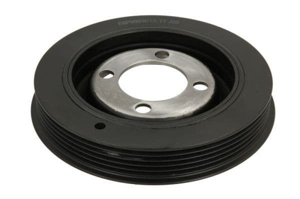 Krukaspoelie (aantal ribben: 4) past: CITROEN SAXO, XSARA  PEUGEOT 106 I, 106 II 1.5D 06.94-09.03