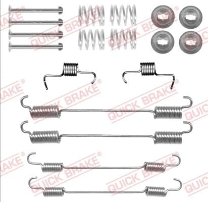 Accessory Kit, brake shoes