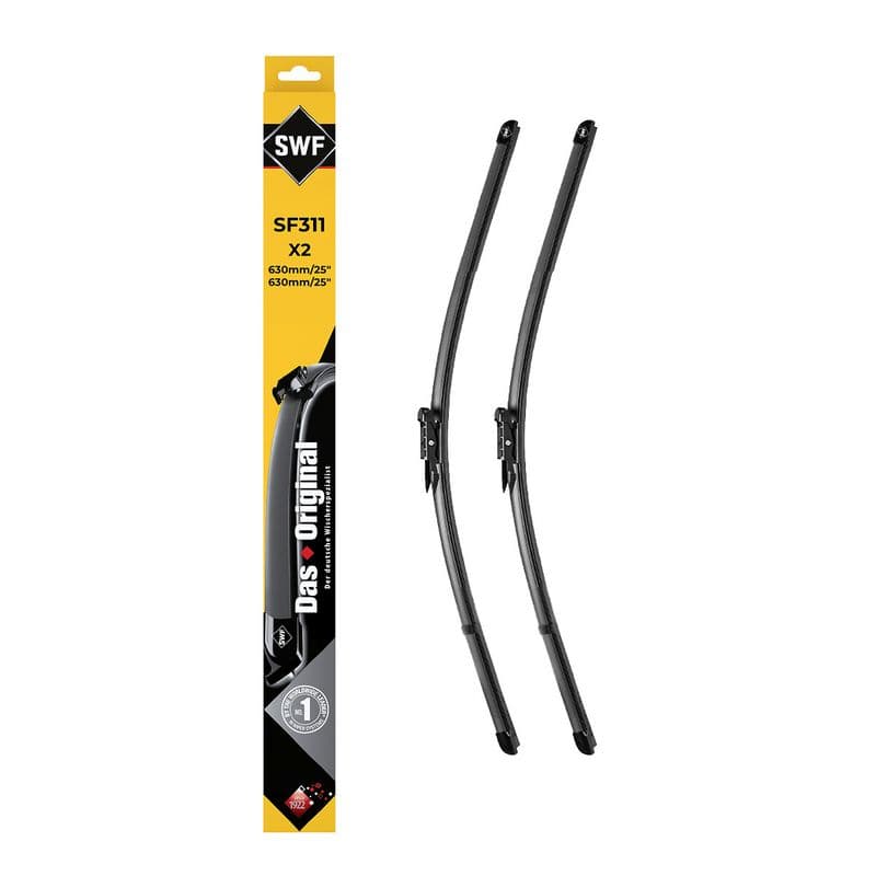 Wisserblad voegloos Voor met spoiler (2pcs) Standard 630mm past: IVECO DAILY VI 03.14-