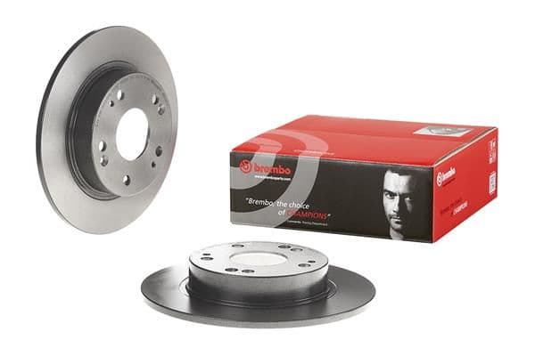 Brake disc Achter Links/Rechts past: HONDA CIVIC IX, CIVIC VIII, CR-V III 1.3-2.2D 09.05-12.16