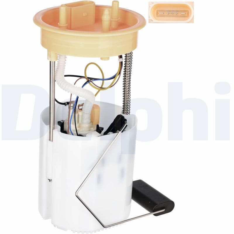 Elektrische brandstofpomp (module) past: AUDI A1  SEAT IBIZA IV, IBIZA IV SC, IBIZA IV ST  SKODA FABIA II, FABIA II PRAKTIK, RAPID, ROOMSTER, ROOMSTER PRAKTIK  VW POLO V 1.2D-2.0D 03.08-12.19