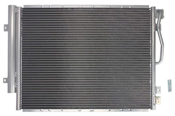 A/C condensator (met droger) past: KIA SORENTO I 2.5D/3.3 08.02-12.11