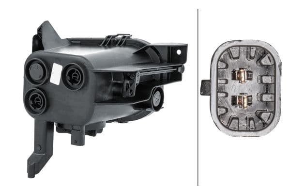 Mistlamp Voor Links (H3) past: OPEL CORSA D 07.06-12.14