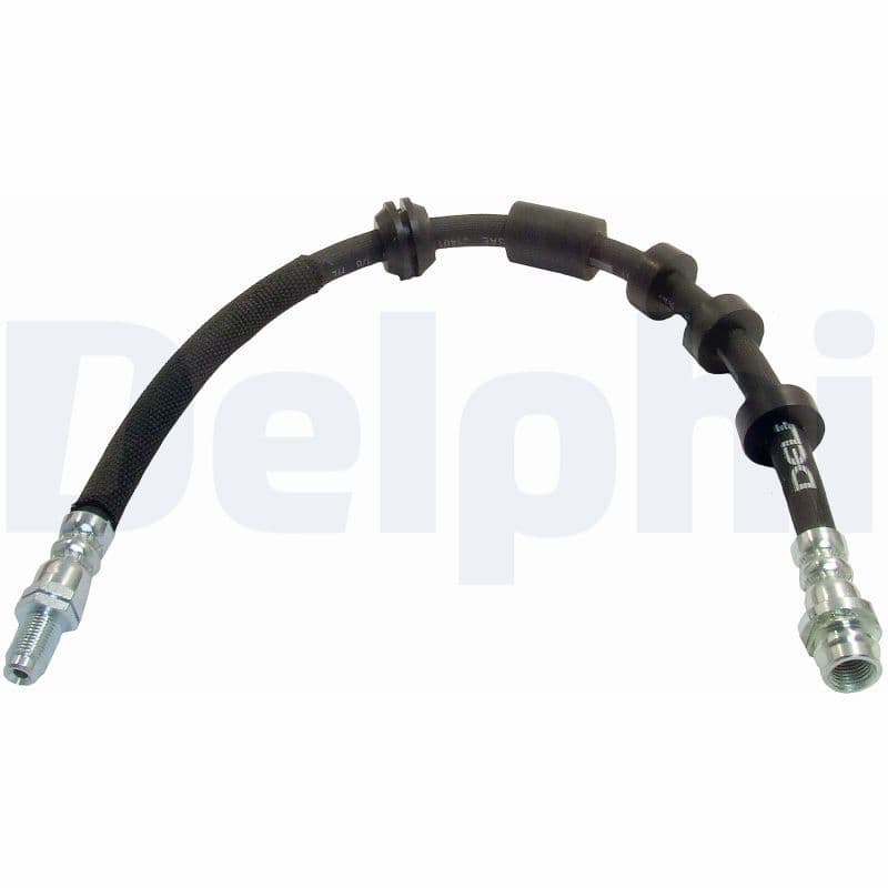 Remleiding/slang flexibel Voor Links/Rechts (lengte 447mm, M10x1/M10x1x1) past: LAND ROVER FREELANDER 2 2.0/2.2D/3.2 10.06-10.14