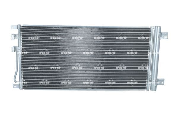 A/C condensator (met droger) past: SSANGYONG ACTYON II, KORANDO 2.0-2.2D 11.10-
