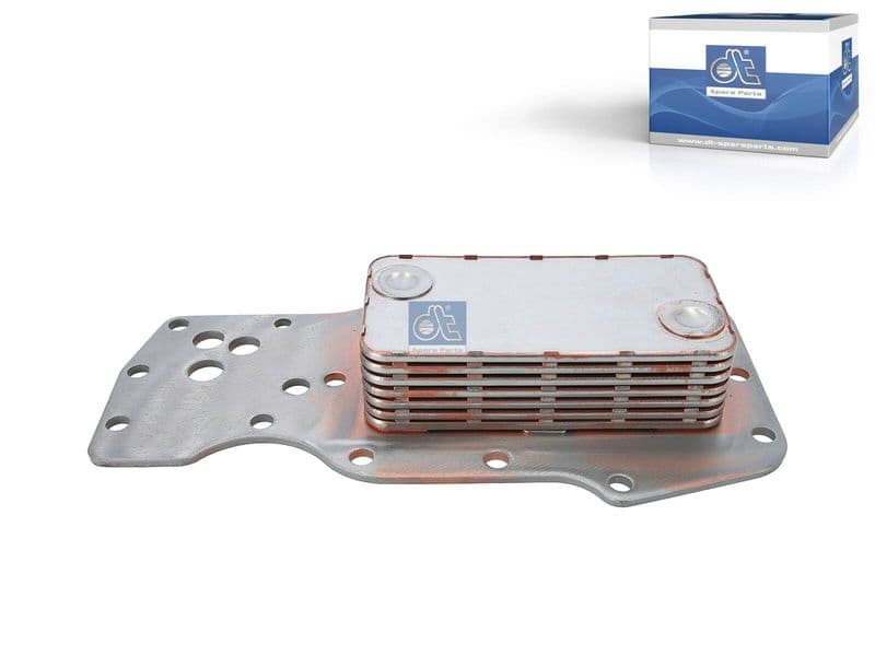 Olie radiator (aantal ribben: 7) past: DAF CF 65, LF 45, LF 55  IVECO EUROCARGO I-III CE136C-F4AE3681E 09.00-
