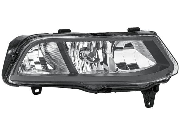 Mistlamp Voor Rechts (H8, met gebogen lichten) past: VW POLO V 6C 05.14-09.17