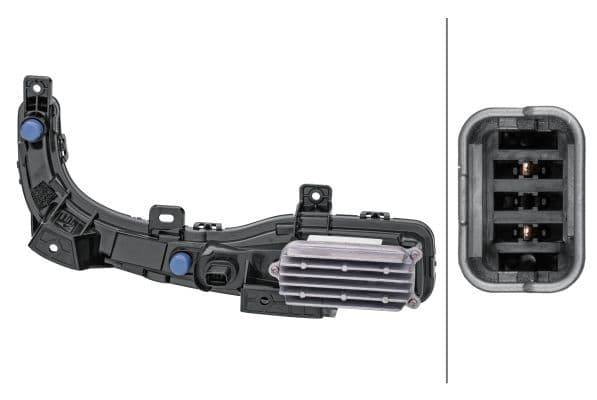 Dagrijlichten Voor Links (LED, lichtfuncties: dagrijlichten, positielichten) past: DS DS7 CROSSBACK 03.17-