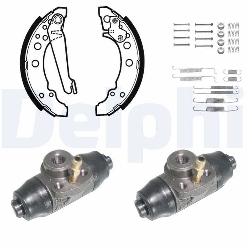 Brake shoe set