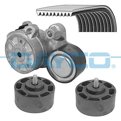 Multi-V-riemset met spanner past: VOLVO FE II, FL III D5K210-D8K320 05.12-