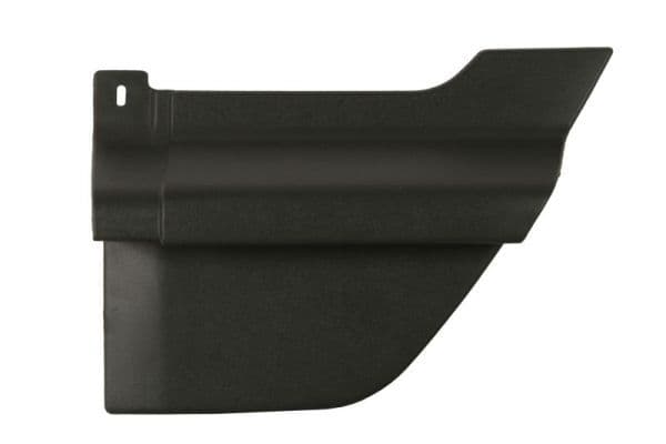 Bumper Links (Voor, hoge uitvoering  spoiler) past: MERCEDES AXOR 2 10.04-