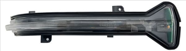 Zijspiegel indicator Rechts (LED) past: BMW 5 G30, G31, G38, F90, 6 GRAN TURISMO G32, 7 G11, G12, 8 G14, G15 03.15-