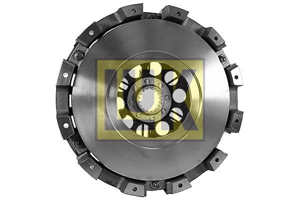 Koppelingsdeksel (310mm) past: RENAULT 103-52 TA, 103-52 TE, 103-52 TS, 103-52 TX, 103-54 TA, 103-54 TE, 103-54 TS, 103-54 TX, 751, 751-4, 752, 752-4, 781, 781-4, 781-4 S, 781S, 782, 782-4, 851