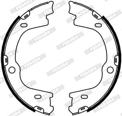 Remschoen past: HYUNDAI H-1 CARGO, H-1 TRAVEL, IX55 2.4-3.8 01.07-