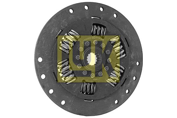 Torsiedemper (diameter: 264mm, aantal tanden: 16 pcs) past: ZETOR 100 2WD, 100 4WD, 100 PLUS, 105 PLUS, 10541 PLUS, 110, 110 PLUS, 120, 120 PLUS, 6421, 6441, 65, 70 2WD, 70 4WD, 7421, 7441, 75