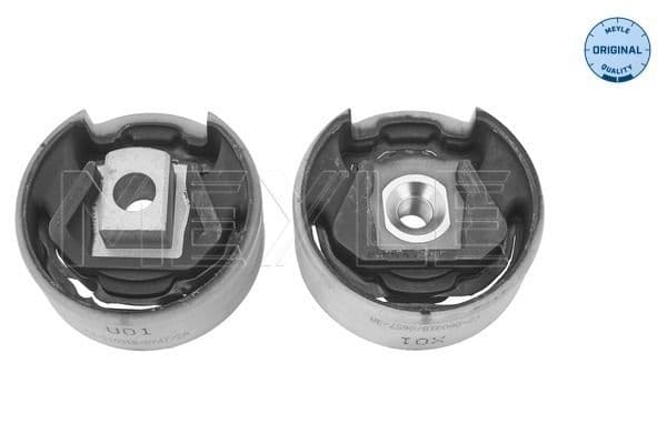 Motorsteun Achter, bodem/top, rubber-metaal past: AUDI A3, Q2, Q3  CUPRA FORMENTOR, LEON, LEON SPORTSTOURER  SEAT ATECA, LEON, LEON SPORTSTOURER, LEON ST  SKODA KAROQ 1.0-2.0D 05.14-