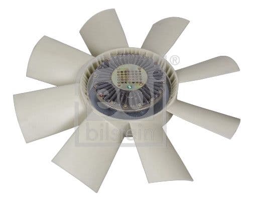 Ventilatorkoppeling (met ventilator, 680mm, aantal bladen: 8) past: MERCEDES MK, NG, SK  SETRA 300 OM401.973-OM445.941 08.73-02.02