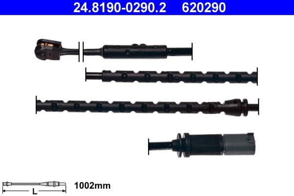 Sensor remblokslijtage Achter past: BMW X5 (E70), X5 (F15, F85), X6 (E71, E72), X6 (F16, F86) 3.0-4.8 02.07-07.19