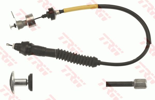 Koppelingskabel (902mm/724mm) past: CITROEN BERLINGO  PEUGEOT PARTNER, PARTNER TEPEE 1.1-2.0D 06.96-