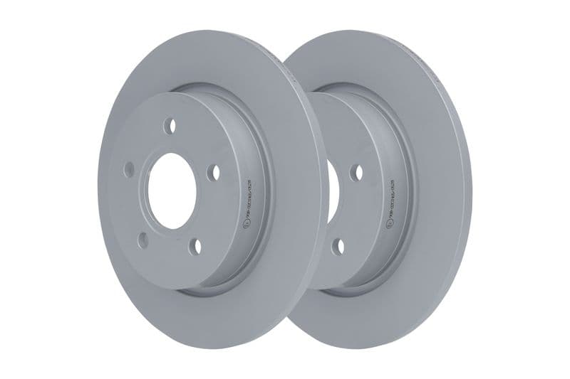 Brake disc Achter Links/Rechts past: FORD FOCUS III  FORD USA FOCUS 1.0-Electric 07.10-02.20