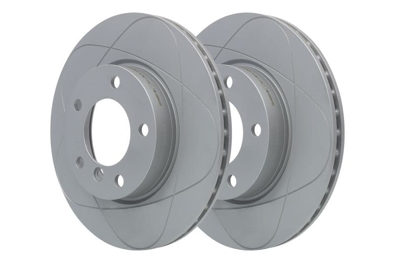Brake disc, 1pcs, ATE PowerDisc, Geventileerd, Cut, Voor   Links/Rechts, buitendiameter 286 mm, dikte 22 mm, past: BMW 3 (E36), 3 (E46), Z3 (E36), Z4 (E85) 1.6-2.8 09.90-02.09