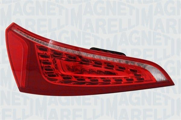 Achterlicht Rechts (bovenste deel, LED, kleur indicator wit, kleur van het glas red) past: AUDI Q5 8R 11.08-06.12