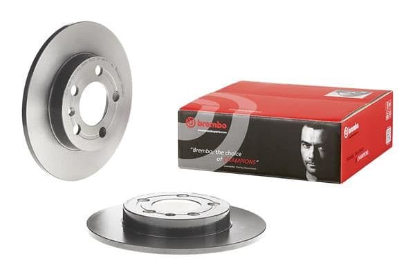 Brake disc Achter Links/Rechts past: AUDI A3, TT  SKODA OCTAVIA I, OCTAVIA II  VW BORA, BORA I, GOLF IV 1.6-3.2 12.96-12.13