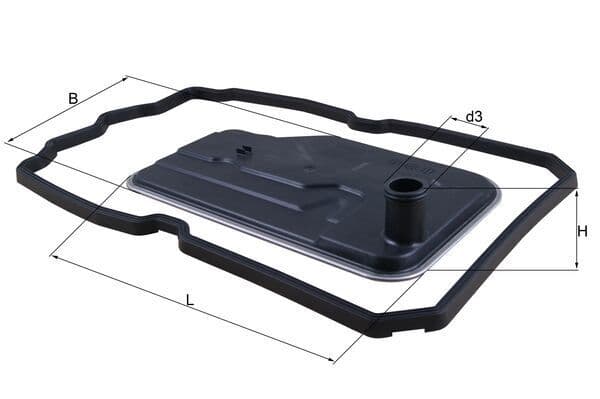 Hydraulic Filter, automatic transmission