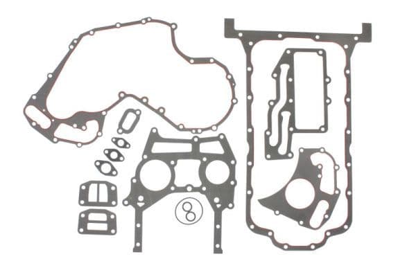Complete motorpakkingset - carter past: URSUS 10014 H, 11024, 7524, 8014 H, 9014 H, 9024, 380, 380 M, 6024  ARMATRAC 1104, 854 LUX  ATLAS QAS 60, QAS 80  BASAK 2080, 2090, 2100, 2110