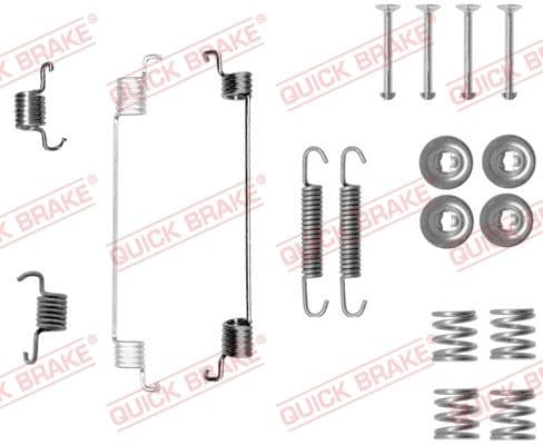 Accessory Kit, brake shoes