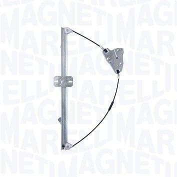 Raamregelaar Voor Links (elektrisch, zonder motor, aantal deuren: 2) past: IVECO DAILY III, DAILY V  RVI MASCOTT  OPEL MOVANO A  RENAULT MASTER II 12.97-