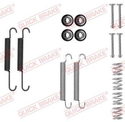 Accessory Kit, parking brake shoes