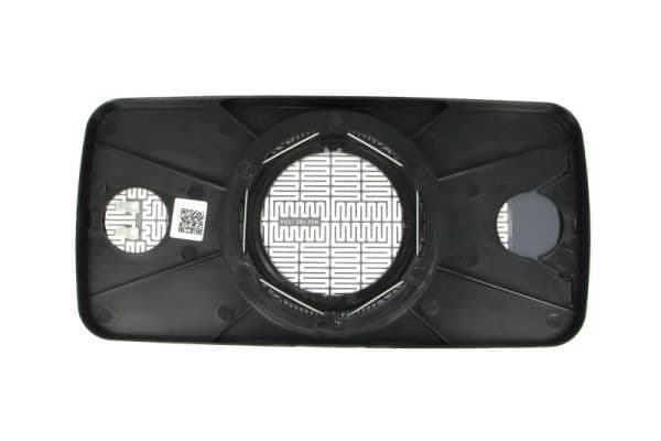 Zijspiegel glas Links/Rechts (372 x189mm, met verwarming) past: DAF LF 45, LF 55  RVI MIDLINER, MIDLUM, PREMIUM 04.96-