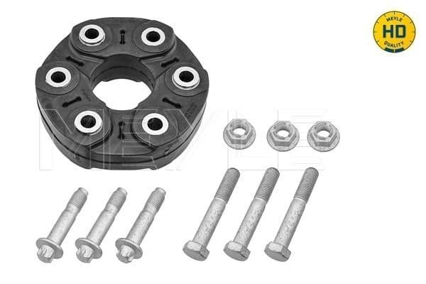 Schroefas elastische koppeling Achterin. (buitendiameter 144mm, Automatisch/Handmatig, bouten) past: BMW 1 (E81), 1 (E82), 1 (E87), 1 (E88), 1 (F20), 1 (F21), 2 (F22, F87), 2 (F23) 2.0-4.8 07.03-